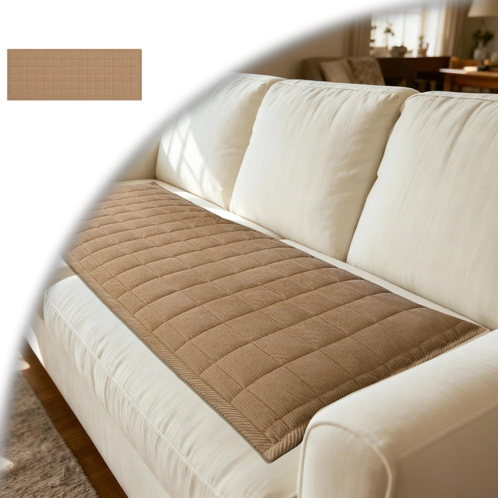 Sofa Guard Pet Blanket Scratch Resistant Water Repellent Furniture Protector for Cats Dogs Non-Slip Machine Washable,27.5 x59