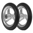 thumbnail image 2 of 2 Pcs Roues avant de Fauteuil Roulant Déambulateur Antidérapant Remplacement Roulettes, 2 of 8