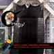 thumbnail image 5 of Fantasma colgante de Halloween, cortina de fantasma volador aterrador de Halloween, cortina de puerta de esqueleto de Halloween, con luces LED y sonidos, para decoraciones colgantes de Halloween, 5 of 5