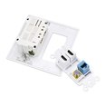 thumbnail image 1 of Cargador de placa de pared con toma USB, 2 tomacorriente 15A con puert, 1 of 2