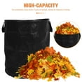 thumbnail image 3 of SUTENGDA 2Pcs Black Collapsible Lawn and Leaf Bags for Yard Maintenance and Waste Collection, 3 of 8