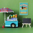 thumbnail image 7 of Retro Vintage Tin Sign Delicious Ice Cream Best in Town Metal Wall Decor Decoration Art Mural for Home Garden Kitchen Bar Pub Living Room Office Garage Poster Plaque 12 x 8inch, 7 of 7