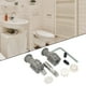 thumbnail image 5 of 1 par de kit de fijación de kit de tornillos para inodoro adecuado para inodoro montado en la pared, 5 of 8