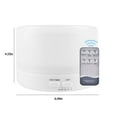 thumbnail image 3 of 500ml Essential Oil Diffuser with Remote 5-in-1 Aromatherapy Humidifier Timer Auto Off 7 Color LED Lights Ultrasonic Quiet Bedroom Home Vaporizer, 3 of 9