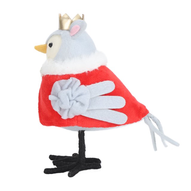 Adorable Pájaro De Pie, Pájaro De Pie, Decoración Navideña, Detalles Exquisitos, Apariencia Linda Para Pascua
