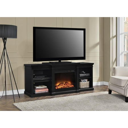 Ameriwood Home Manchester Electric Fireplace Tv Stand For Tvs Up