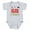 Heather Gray, variant on CafePress - Gi Joe Ugly Christmas - Cute Infant Bodysuit Baby Romper - Size Newborn - 24 Months