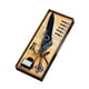 thumbnail image 1 of pstuiky Pluma estilográfica con alas mecánicas, estuche de regalo con base tallada, ideal para cumpleaños o cualquier ocasión. 15 ml, 1 of 1