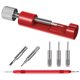 thumbnail image 4 of Scienceny Herramienta para quitar pasadores de enlace de correa de reloj, dispositivo de extracción de correa de de Metal ajustable, ajustador de Kits y herramientas de reparación de relojes Scienceny BFH000962-00, 4 of 6