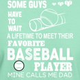 thumbnail image 3 of CafePress - My Favorite Baseball Player Calls Me Dad T T Shirt - Men's Classic Graphic Cotton T-Shirt, 3 of 4