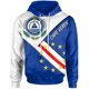 thumbnail image 3 of Sudadera con capucha con el mapa de la bandera de Cabo Verde, sudadera con capucha con emblema nacional de CV para hombre, ropa informal con capucha para hombre, ropa deportiva para niños, 3 of 5