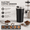Black, variant on Multi Grain Electric Grinder Machine Coffee Herbs Nuts Seeds Spice Grinder One Touch