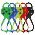 thumbnail image 2 of Ice Cleats Anti Slip Shoe Grips Winter Ice Snow Grips for Shoes Boot Non-Slip Shoe Grippers Rubber Walk Ice Traction Cleat Spikes Steel Studs Crampons for Hiking Walking Climbing Jogging, 2 of 4