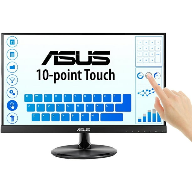 Monitor Touch 21.5 ASUS VT229H 5ms 75Hz Full HD IPS HDMI VGA Bocinas Asus VT229H
