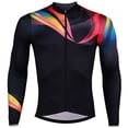 thumbnail image 2 of Jersey de ciclismo de montaña 100 % poliéster con sublimación personalizada para hombre, camiseta de secado rápido con diseño de manga larga, nueva oferta especial para montar en bicicleta, 2 of 4