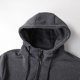 thumbnail image 5 of Sudadera con capucha para hombre, de colores sólidos, informal, con cremallera, sudadera con capucha, manga larga, bolsillo, sudadera deportiva, blusa de poliéster para hombre, 5 of 9