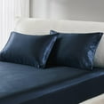 thumbnail image 4 of Madison Park Essentials Satin Sheet Set, 4 of 9