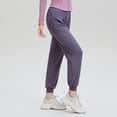 thumbnail image 1 of MKLEKYY Leggings deportivos para mujer, pantalones deportivos elásticos de cintura alta a la moda informal para mujer, leggings holgados para mujer, pantalones de yoga, 1 of 3