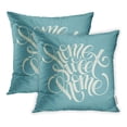 thumbnail image 1 of BSDHOME Abstract Home Sweet Hand Lettering Calligraphic Classic Pillowcase Cushion Cover 18x18 inch, Set of 2, 1 of 1