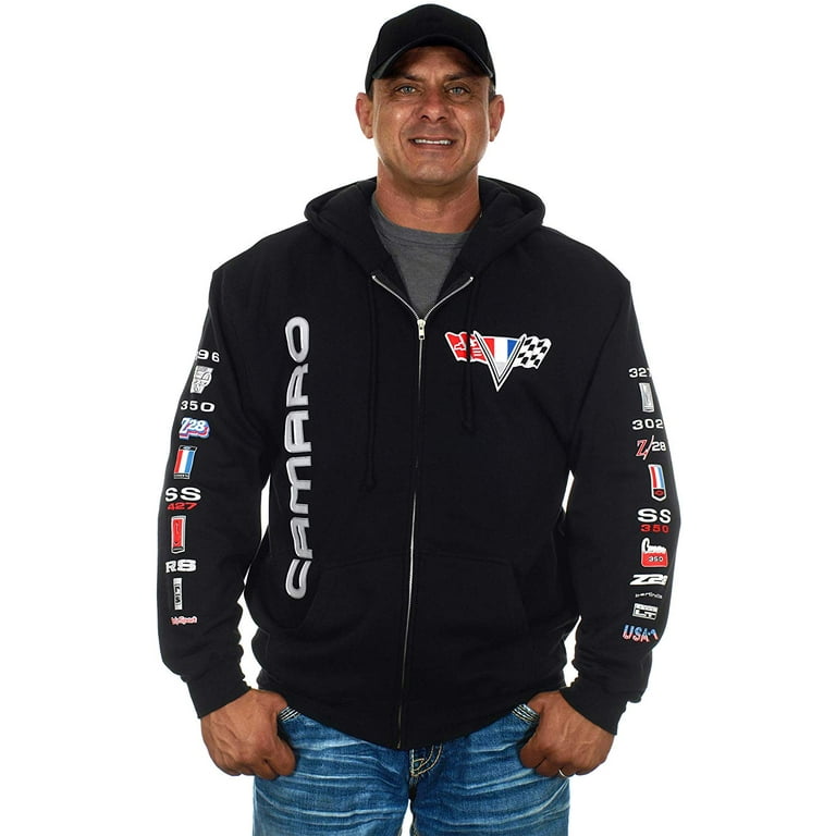 Jh Design Camaro Jackets BLACK ORANGE JH DESIGN 36TH ANNIVERSARY