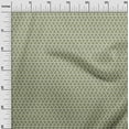 thumbnail image 3 of oneOone Cotton Poplin Light Green Fabric Geometric Sewing Fabric By The Yard Printed Diy Clothing Sewing Supplies 56 Inch Wide, 3 of 4