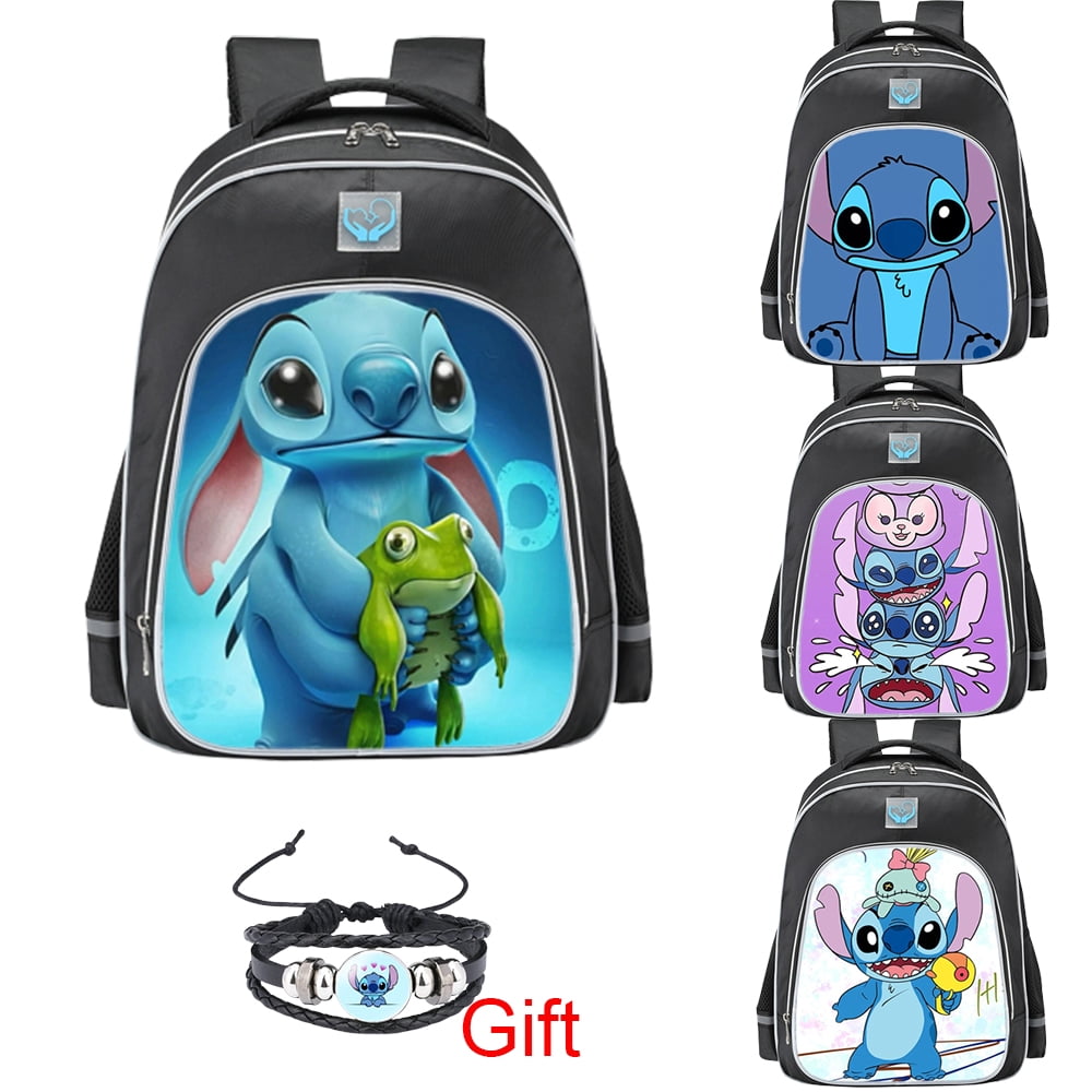 Cartoon Stitch Studio Bag Primary and Middle School Student