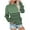 Green, variant on hotojiny Casual Sweatshirt for Women Long Sleeve Loose Crew Neck Pullover Tops Fall Fashion Striped Shirts with Pocket