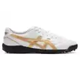 thumbnail image 3 of ASICS C3 FF TF STANDARD 1113A056 100 White/Pure Gold Men Futsal Training Shoes, 3 of 18
