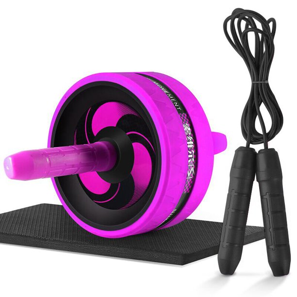 Rodillo de abdominales con rodillera, rueda de Fitness para culturismo, entrenamiento de Abdomen, entrenador de músculos abdominales, gimnasio en casa, nuevo Fivean unisex