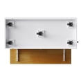 thumbnail image 3 of BIGWOO Large Kitchen Island with Drop Leaf and Power Outlet,Rolling Kitchen Storage Cart for Kitchen or Dining Room,48 inch White, 3 of 9