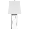 thumbnail image 1 of Elegant Decor ML9305 Stunning Contemporary Style Clear Table Lamp, Silver, 1 of 4