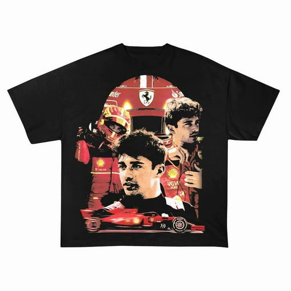 Limited Charles Leclerc Vintage T-Shirt, Charles Leclerc Shirt, Gift For Woman and Man Unisex T-Shirt