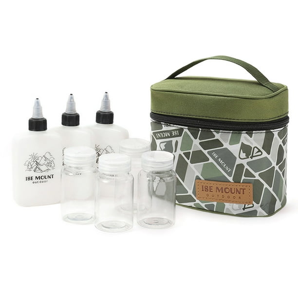 Juego de Botellas de Especias Ygjytge Almacenamiento Verde