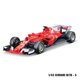 thumbnail image 1 of Bburago-coche de carreras Alfa Romeo, escala 1:43, 2022, F1, C42, #24, Guanyu Zhou, #77, Valtteri Bottas, modelo de aleación fundido a presión, juguete coleccionable Fivean unisex, 1 of 2