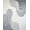 Gray, Pattern 3, variant on ODIKA 4'x6' Machine Washable Non-Slip Area Rug, Modern Petal Mosaic with Overlapping Rounded Shapes and Subtle Ombre Layers High Traffic Rug, Coral, 140978
