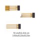 thumbnail image 4 of Eigraketly Paquete de 4 destornilladores Firmeza práctica Accesorios para el hogar Llave de metal de tamaño compacto Herramientas de perno de moda Herramientas y ferretería 4.05.57.08.0 Eigraketly TO008632-02B, 4 of 6