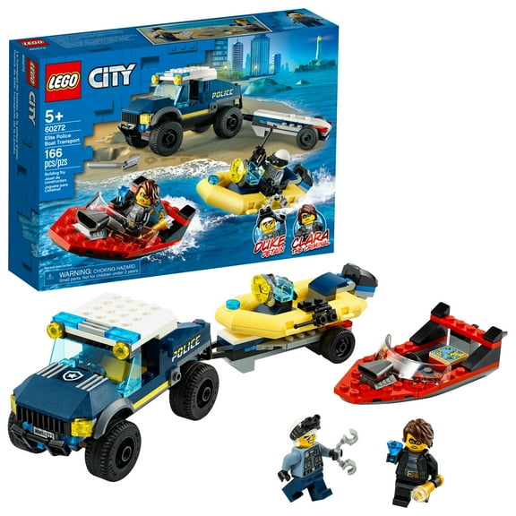 LEGO City Police Police Boat Transport 60272