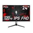 thumbnail image 1 of Pixio PX246 Wave 24 Pulgadas 120Hz Frecuencia de Actualización FHD Resolución 1080p Panel IPS 4ms GTG Tiempo de Respuesta Monitor de Juego con Sincronización Adaptativa, 1 of 5