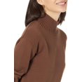 thumbnail image 3 of walmart Essentials Womens Plus Organic Cotton Funnel-Neck SweaterPlus Organic Cotton Funnel-Neck Sweater, 3 of 8