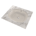 thumbnail image 3 of TOTO® Maris™ 17-5/8" x 14-9/16" Oval Undermount Bathroom Sink with CEFIONTECT, Sedona Beige - LT483G#12, 3 of 3