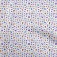 thumbnail image 1 of oneOone Cotton Poplin Purple Fabric Alphabet Craft Projects Decor Fabric Printed By The Yard 56 Inch Wide, 1 of 5