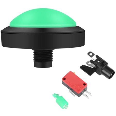 Arcade Buttons LED,100mm Massive Arcade Button with LED Convexity ...