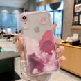 thumbnail image 5 of Cute Case Compatible for iPhone XR Cloud Case with Camera Protection Soft TPU Shockproof Full Moon Phone Case for iPhone XR 6.1 inch Women Girls Pink, 5 of 7