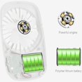 thumbnail image 4 of Ventilador de mano Mini ventilador Potente pequeño ventilador portátil personal Velocidad ajustable USB recargable Refrigeración para niños Niñas Niños, 4 of 5