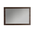 thumbnail image 2 of Eviva Sun 48" Grey Oak Full Framed Bathroom Wall Mirror, 2 of 2