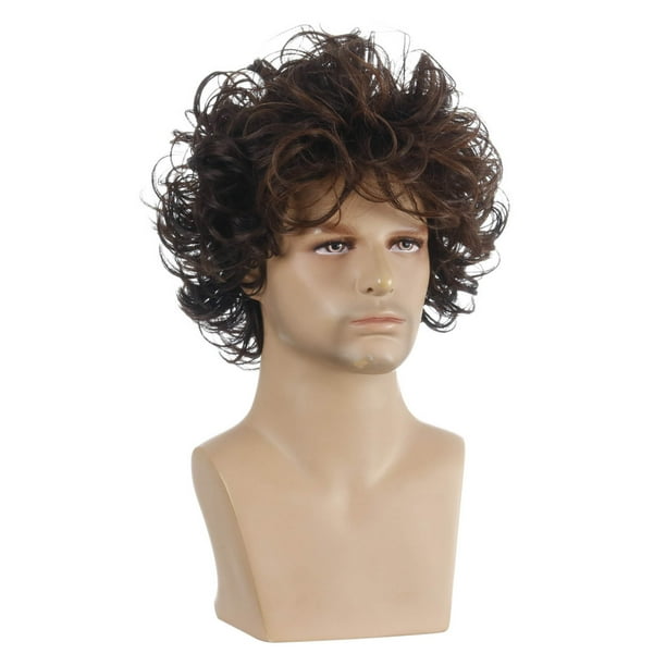 Hairpieces Fashionable Man Wig European and American Men s Fluffy
