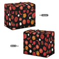 thumbnail image 3 of HELLHERO Dust Cover for Sewing Machine and Handle Vegetable Pattern Foldable 17.7x8.6x12.5 Inch for Long-Term Travel, 3 of 8