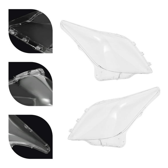For 2007-2012 Lexus LX570 Headlight Lens Covers Headlight Covers Pair Left Right