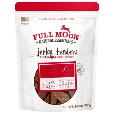 Full Moon All Natural OIF8 Essentials Beef Jerky Tenders Free Range Human Grade 24 oz