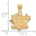 thumbnail image 3 of 14k Yellow Gold DePaul U Small Pendant, 3 of 4